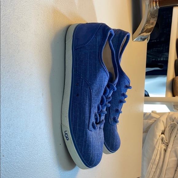 NWOT UGG Blue Sneakers, Size 8 - Picture 2 of 5